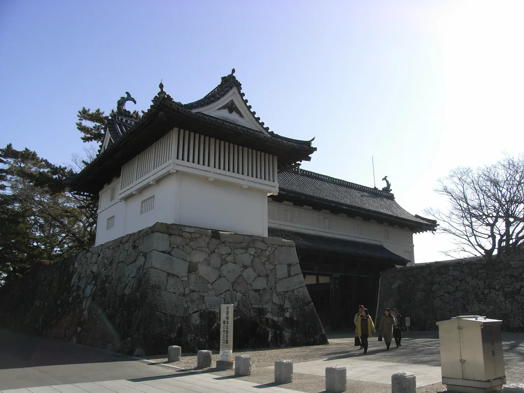 Shachi Gate at Saga Castle